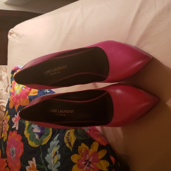 Saint Laurent pink platform pumps. Size 40 - Picture 2 of 6